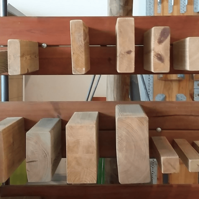 Taulons de fusta tractada